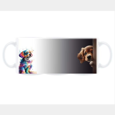 Hiding Dog Paint Splash  Thumbnail