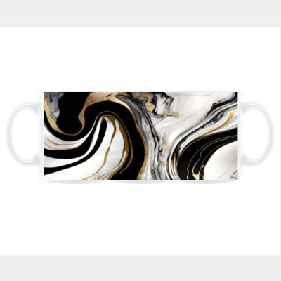 Black and White Marble Swirl  Thumbnail
