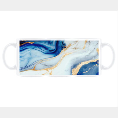 Blue, White and Gold Marble  Thumbnail