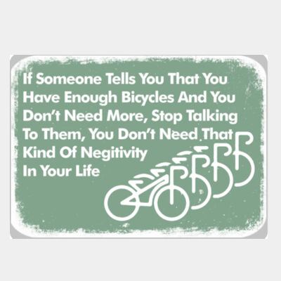 Bicycle Negativity Green  Thumbnail
