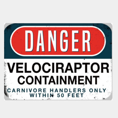Danger Velociraptor Containment  Thumbnail