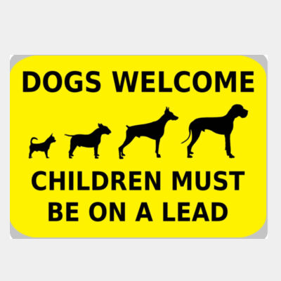 Dogs Welcome  Thumbnail