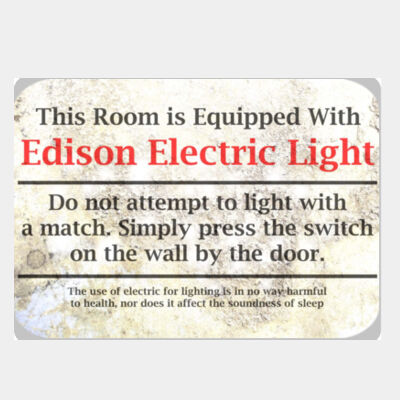 Edison Electric Light  Thumbnail