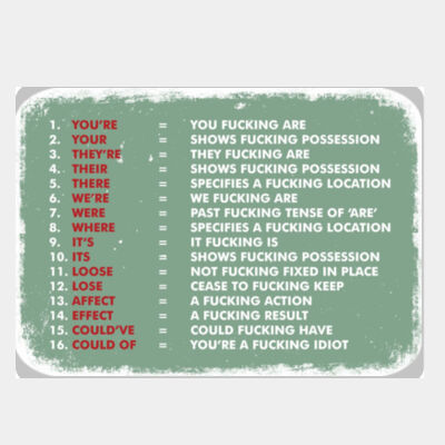 Grammar Board Green Thumbnail