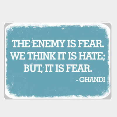 The Enemy is Fear Blue Thumbnail