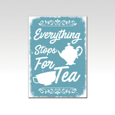 Everything Stops for Tea Blue  Thumbnail