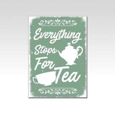 Everything Stops for Tea Green V1 Thumbnail
