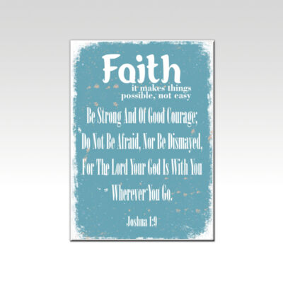 Faith Makes Things Possible Blue  Thumbnail