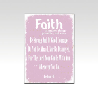 Faith Makes Things Possible Pink  Thumbnail
