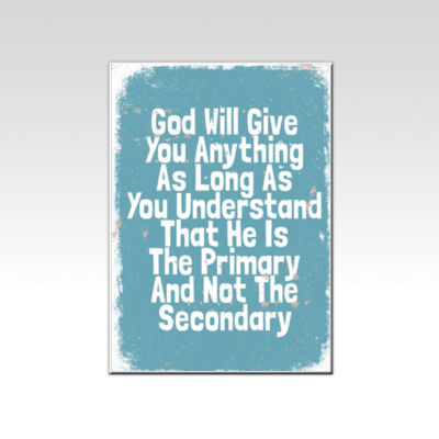 God Will Give You Everything Blue  Thumbnail