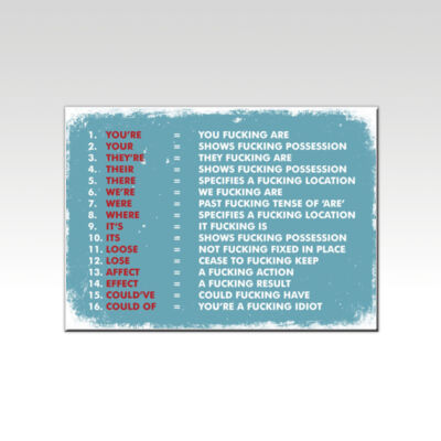 Grammar Board Blue  Thumbnail