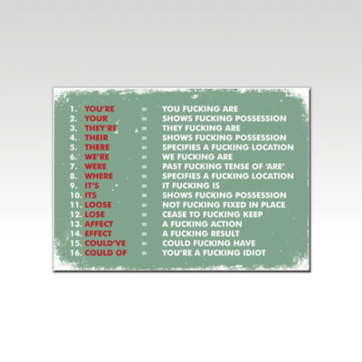 Grammar Board Green Thumbnail