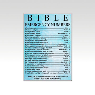 Bible Emergency Verses  Thumbnail