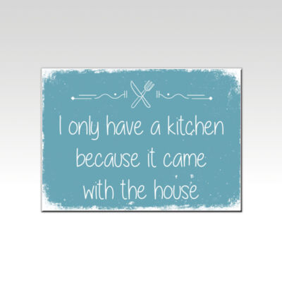 Kitchen it Came With the House Blue  Thumbnail