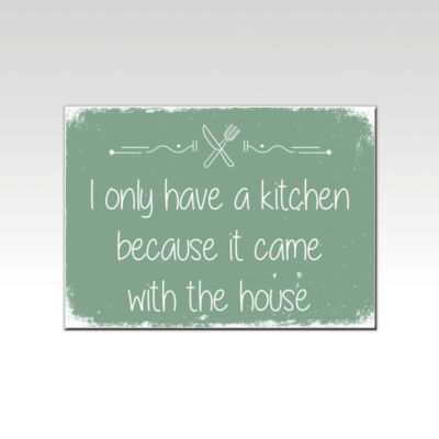 Kitchen it Came With the House Green Thumbnail