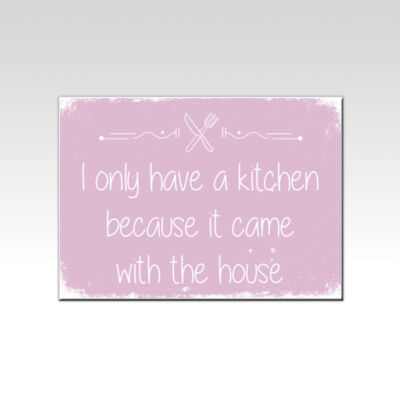 Kitchen it Came With the House Pink Thumbnail