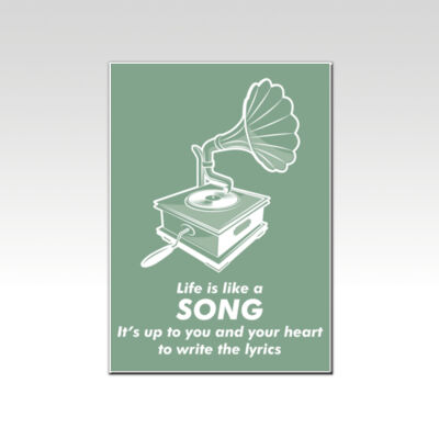 Life is Like a Song Green Thumbnail