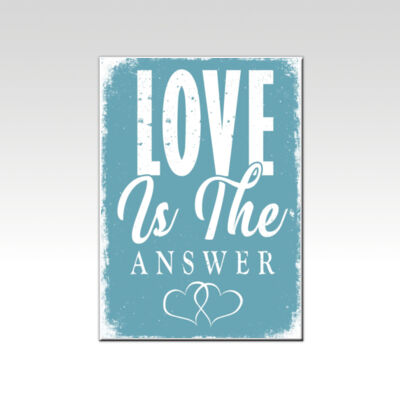 Love is the Answer Blue  Thumbnail