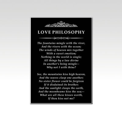 Love Philosophy Black  Thumbnail