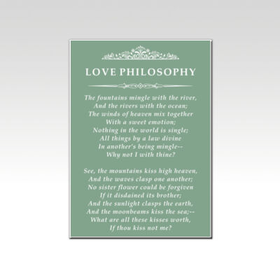 Love Philosophy Green Thumbnail