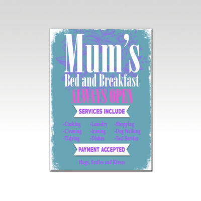 Mum's Bed and Breakfast Blue  Thumbnail