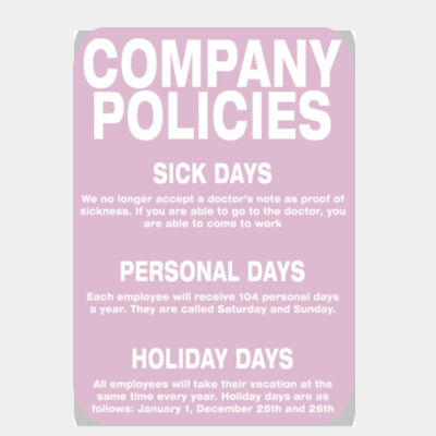 Company Policies  Thumbnail