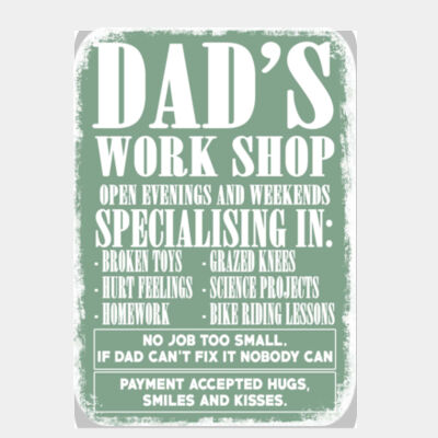 Dad's Workshop Green Thumbnail