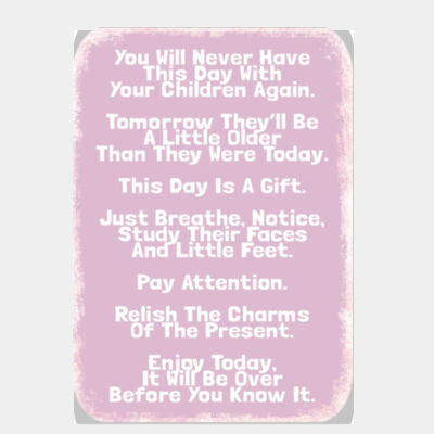 Enjoy Today Pink  Thumbnail