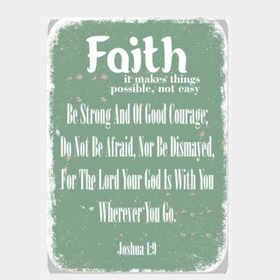Faith Makes Things Possible Green Thumbnail