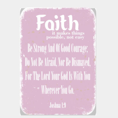 Faith Makes Things Possible Pink  Thumbnail