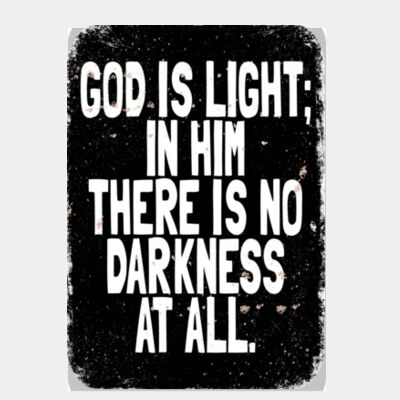 God is Light Black  Thumbnail