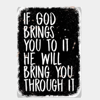 God Will Bring You Through It Black  Thumbnail