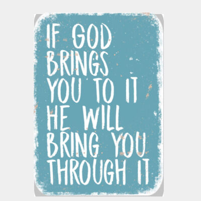 God Will Bring You Through It Blue Thumbnail