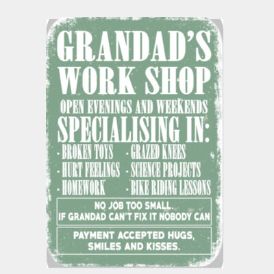 Grandad's Workshop Green Thumbnail