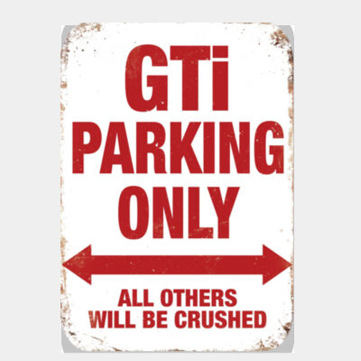 GTI Parking Only  Thumbnail