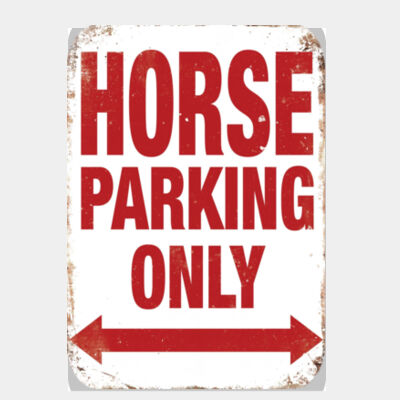 Horse Parking Only Thumbnail