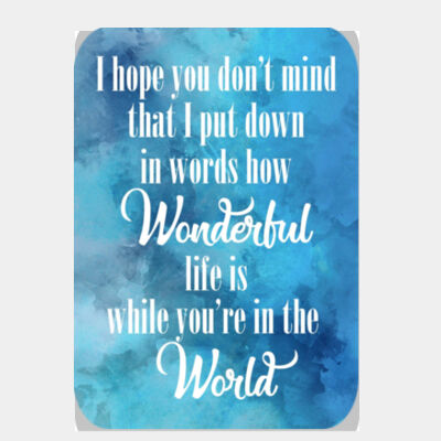 How Wonderful Life is...  Thumbnail