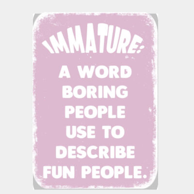 Immature Pink  Thumbnail