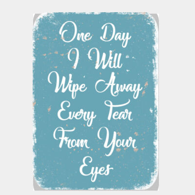 I Will Wipe Away Every Tear Blue  Thumbnail