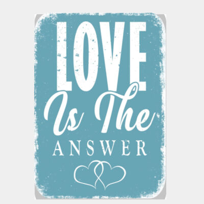 Love is the Answer Blue  Thumbnail