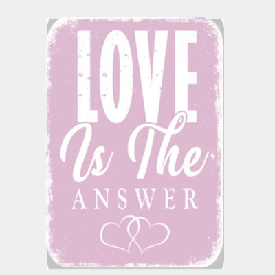 Love is the Answer Pink  Thumbnail