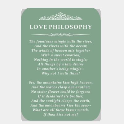Love Philosophy Green Thumbnail