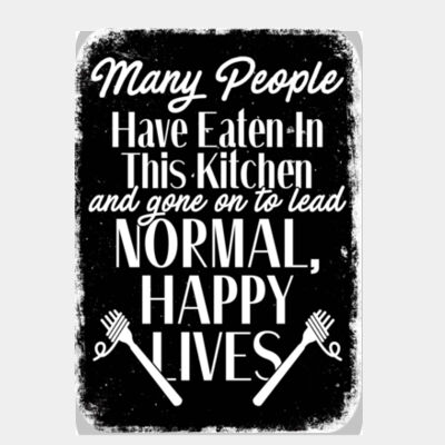 Many Have Eaten In This Kitchen Black  Thumbnail