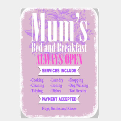Mum's Bed and Breakfast Pink  Thumbnail