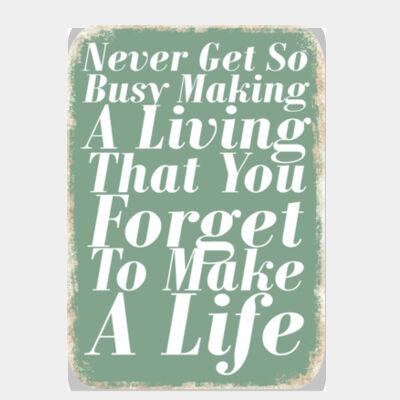 Never Forget To Make A Life Green Thumbnail