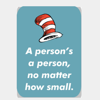 No Matter How Small Blue  Thumbnail