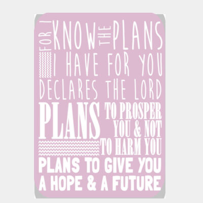 Plans to Give You a Hope and a Future Pink  Thumbnail