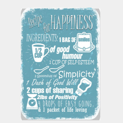 Recipe for a Happiness V1 Blue  Thumbnail