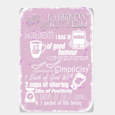 Recipe for a Happiness V1 Pink  Thumbnail