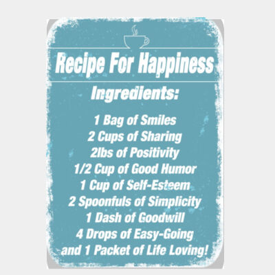 Recipe for a Happiness V2 Blue  Thumbnail